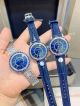 Copy Jaeger LeCoultre Rendez-Vous Stainless Steel Blue Diamond Bezel Quartz Watch (3)_th.jpg
